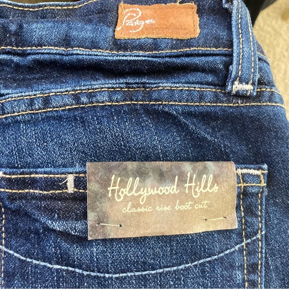 NWT Paige Hollywood hills bootcut jeans size 24 - Picture 5 of 7